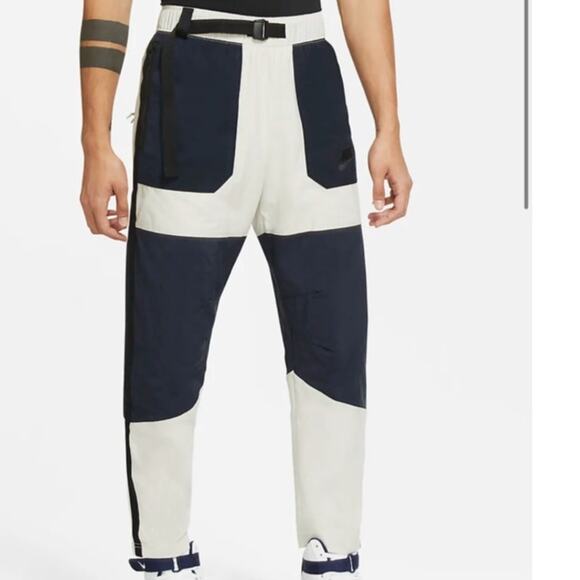 Nike Other - Nike Men's Woven Pants Insulating Elastic Waistband Loose Fit Cotton Size M